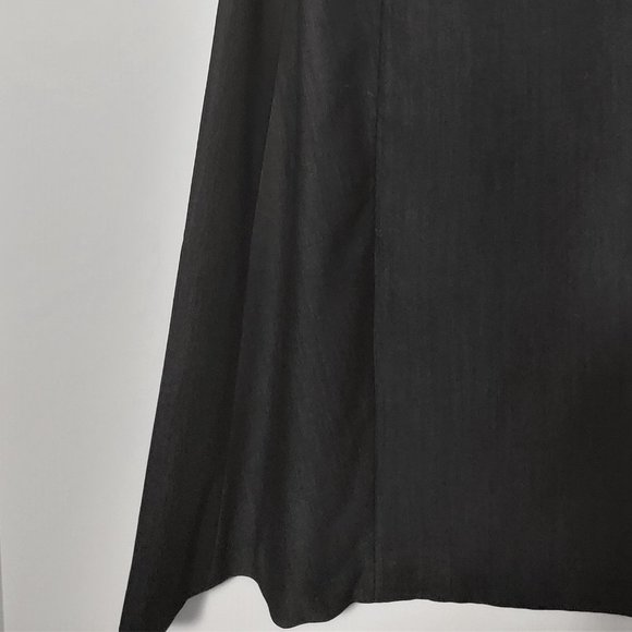 Calvin Klein Faux Wrap Dress Grey - Picture 5 of 7